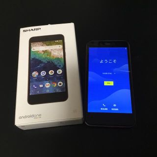 アンドロイドワン(Android One)のSHARP Android one SIMフリースマホ　ワイモバイル(スマートフォン本体)