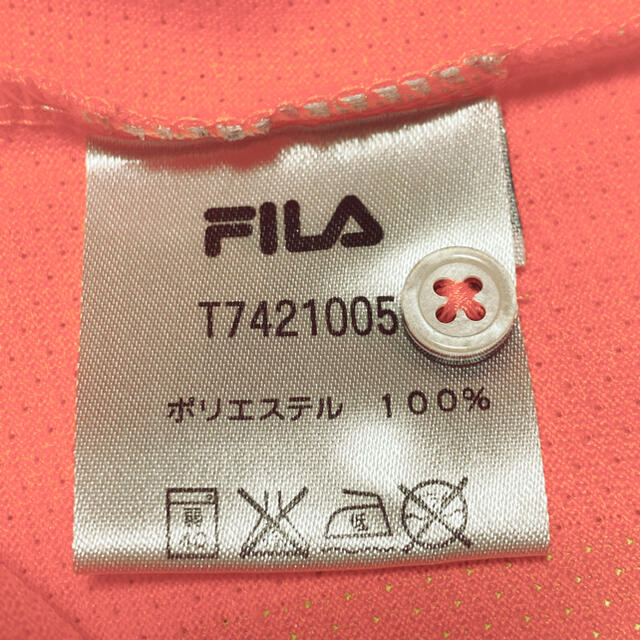 FILA(フィラ)のFILA レディース　ゴルフウェア　半袖　Mサイズ　夏物 スポーツ/アウトドアのゴルフ(ウエア)の商品写真