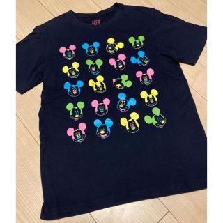 ユニクロ(UNIQLO)のミッキーマウス　Tシャツ(Tシャツ(半袖/袖なし))