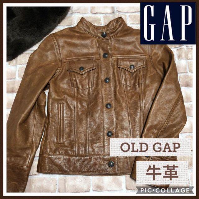 GAP ギャップ ライダースジャケット XSサイズ レザージャケット