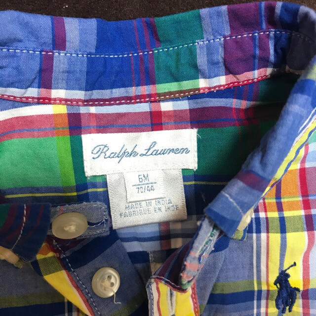 POLO RALPH LAUREN(ポロラルフローレン)のラルフローレン&GAP ロンパース　セット キッズ/ベビー/マタニティのベビー服(~85cm)(ロンパース)の商品写真