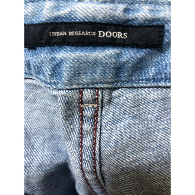 URBAN RESEARCH DOORS(アーバンリサーチドアーズ)のアーバンリサーチ　ドアーズ　テーパードアンクル　ワークデニム メンズのパンツ(デニム/ジーンズ)の商品写真