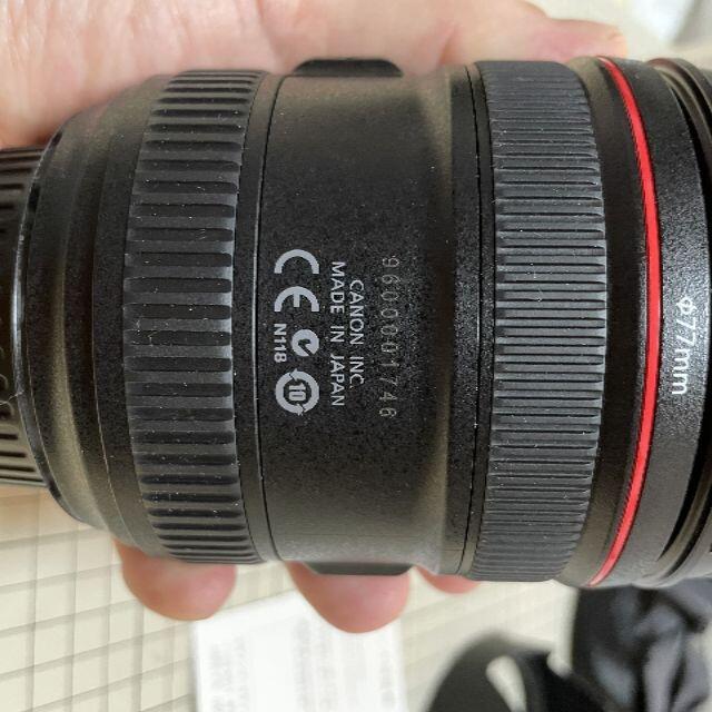 Canon(キヤノン)のCanon EF24-70mm F4L IS USM スマホ/家電/カメラのカメラ(レンズ(ズーム))の商品写真