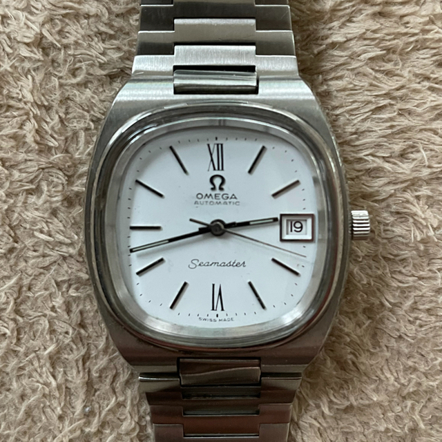 オメガ OMEGA シーマスター  SEAMASTER スクエア時計