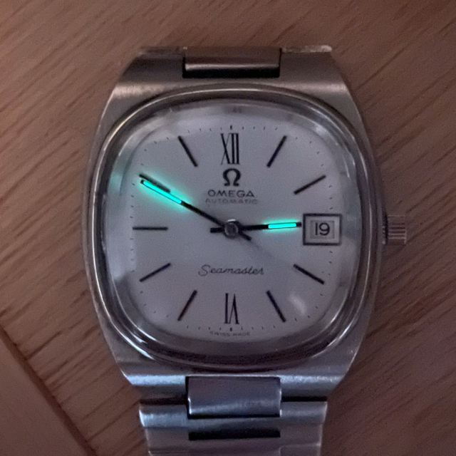 オメガ OMEGA シーマスター  SEAMASTER スクエア