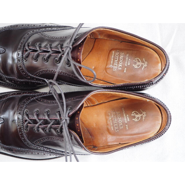 Brooks Brothers cordovan wing for Alden