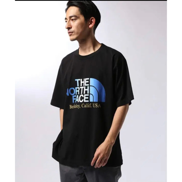 THE NORTH FACE(ザノースフェイス)のTHE NORTH FACE 5.5オンス ハーフスリーブロゴTシャツメンズ黒 メンズのトップス(Tシャツ/カットソー(半袖/袖なし))の商品写真