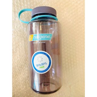 ナルゲン(Nalgene)のナルゲン　ワイドマウスボトル　1ℓ　オウバジー　新品未使用(登山用品)