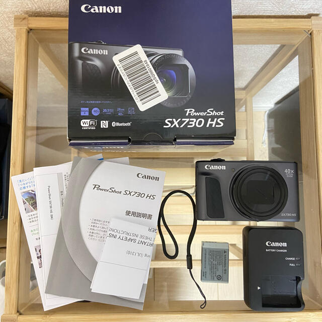 Canon(キヤノン)のCanon PowerShot SX POWERSHOT SX730 HS BK スマホ/家電/カメラのカメラ(コンパクトデジタルカメラ)の商品写真