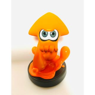 ニンテンドウ(任天堂)のイカ オレンジ amiibo アミーボ スプラトゥーン Switch スイッチ(ゲームキャラクター)