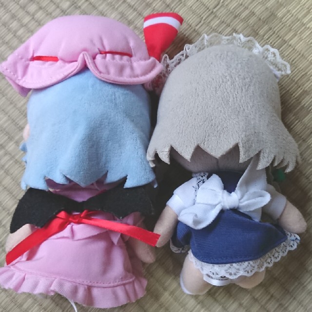 東方 ぬいぐるみ レミリア 咲夜 エンタメ/ホビーのおもちゃ/ぬいぐるみ(キャラクターグッズ)の商品写真