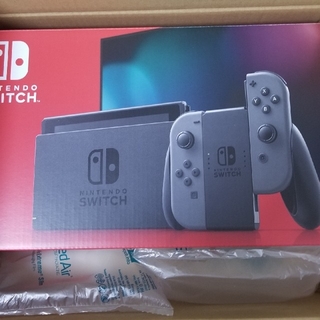 ニンテンドースイッチ(Nintendo Switch)の新品　Nintendo Switch Joy-Con(L)/(R) グレー　(家庭用ゲーム機本体)