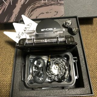 ノーブル(Noble)のNOBLE audio KHAN 美品(ヘッドフォン/イヤフォン)