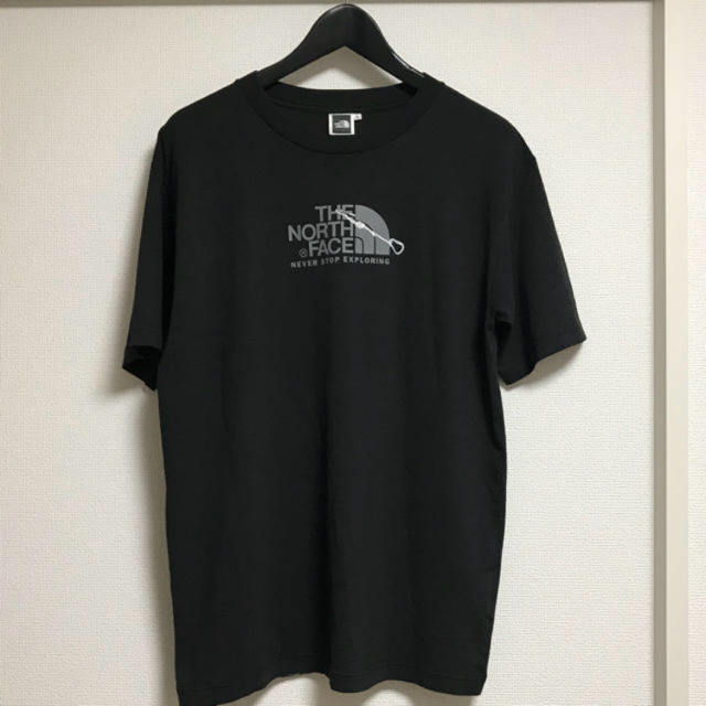 THE NORTH FACE(ザノースフェイス)の✅　ノースフェイス　Tシャツ　ブラック　L 古着　送料無料 メンズのトップス(Tシャツ/カットソー(半袖/袖なし))の商品写真
