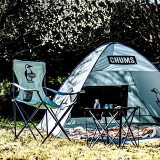 チャムス(CHUMS)のrelumeコラボ POP UP SUNSHADE 3 UVカット テント(テント/タープ)