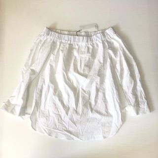 マンゴ(MANGO)の新品 MANGO マンゴー オフショルダー シャツ ブラウス トップス(シャツ/ブラウス(半袖/袖なし))