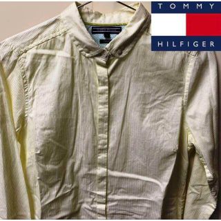 トミーヒルフィガー(TOMMY HILFIGER)のUSED ★ トミーヒルフィガー レディース サイズ4 長袖シャツ ブラウス(シャツ/ブラウス(長袖/七分))