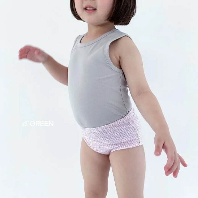 キッズインナーセットアップ　d'green  アンダーウエア ショーツ パンツ キッズ/ベビー/マタニティのキッズ服女の子用(90cm~)(下着)の商品写真