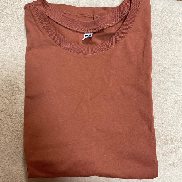 UNIQLO(ユニクロ)のUNIQLO コットンノースリーブTシャツ レディースのトップス(Tシャツ(半袖/袖なし))の商品写真