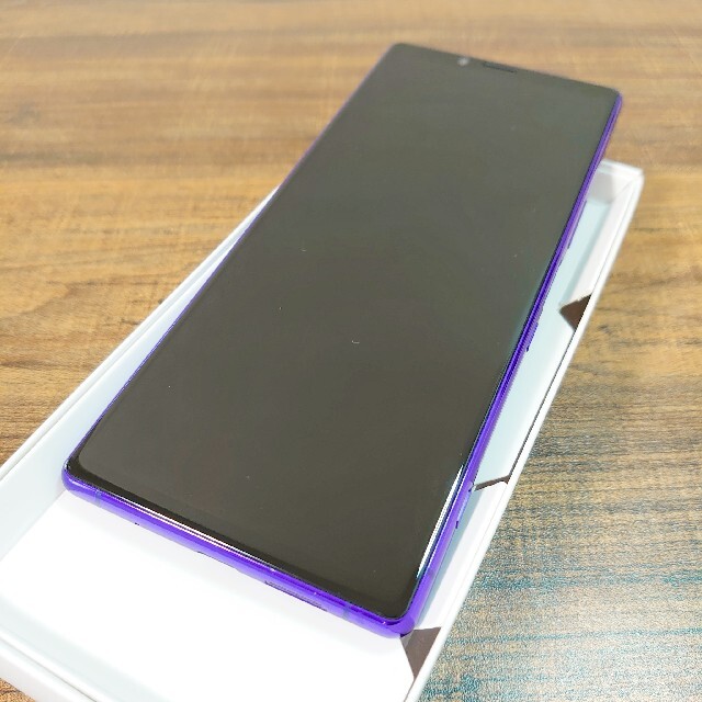 Xperia(エクスペリア)のXPERIA1 Softbank SIMロック解除済み スマホ/家電/カメラのスマートフォン/携帯電話(スマートフォン本体)の商品写真