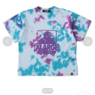 エクストララージ(XLARGE)のタイダイ柄OGゴリラプリント半袖Tシャツ(Tシャツ/カットソー)