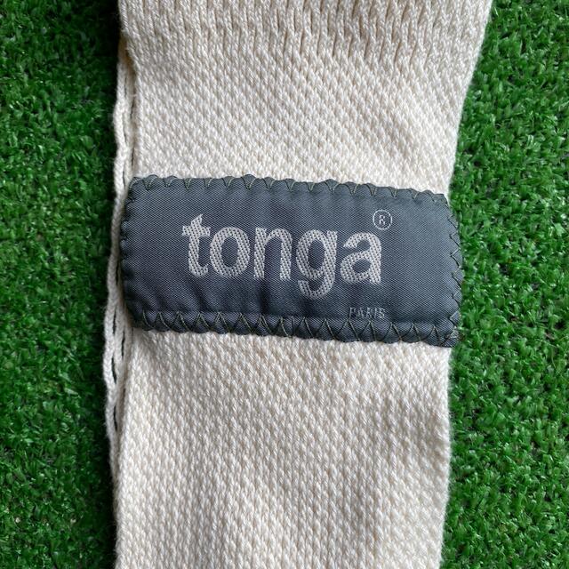 tonga(トンガ)のsサイズ　抱っこ紐　スリング　tonga 白 キッズ/ベビー/マタニティの外出/移動用品(スリング)の商品写真