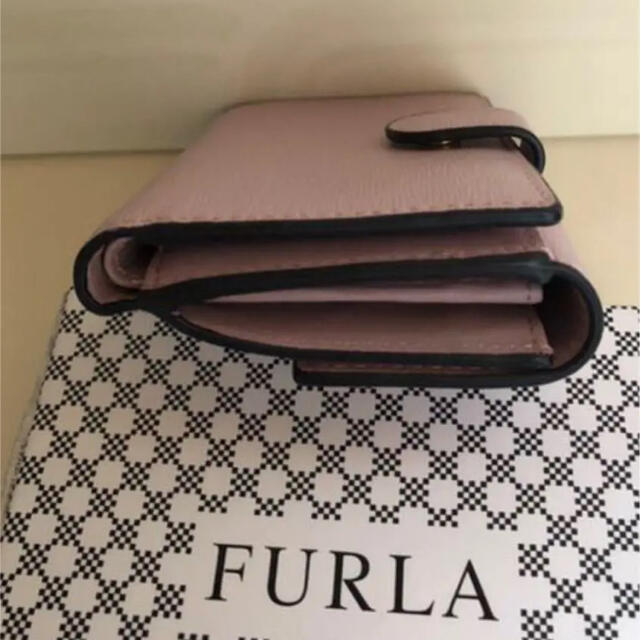 Furla(フルラ)のフルラ 折り財布　コインケース付き　ピンク レディースのファッション小物(財布)の商品写真