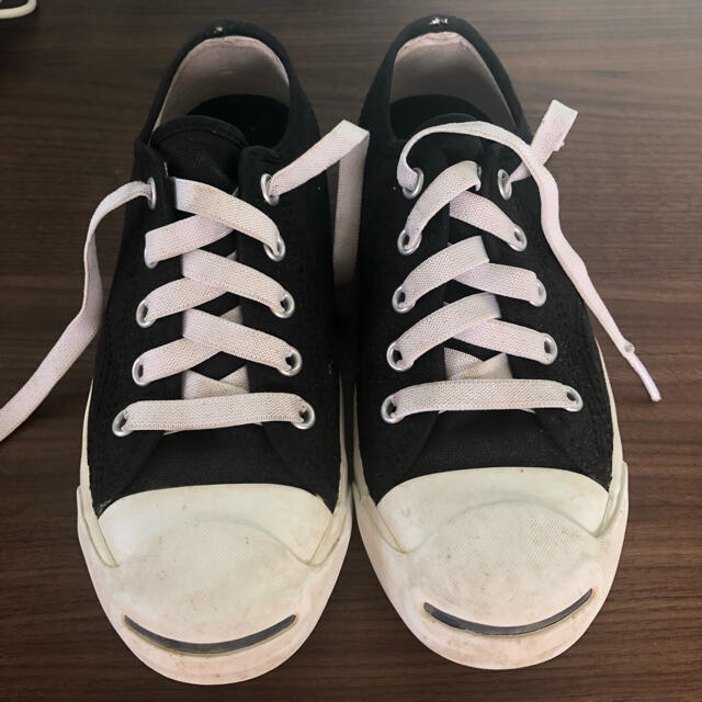 CONVERSE(コンバース)のCONVERSE ジャックパーセル 黒 20㎝ キッズ/ベビー/マタニティのキッズ靴/シューズ(15cm~)(スニーカー)の商品写真