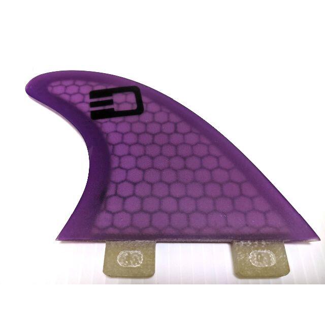 未使用 FCS 3D FINS フィン Purple S サイズ スポーツ/アウトドアのスポーツ/アウトドア その他(サーフィン)の商品写真
