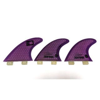 未使用 FCS 3D FINS フィン Purple S サイズ