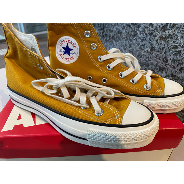 CONVERSE(コンバース)の日本製 コンバース オールスター マスタード 24センチ 新品 メンズの靴/シューズ(スニーカー)の商品写真