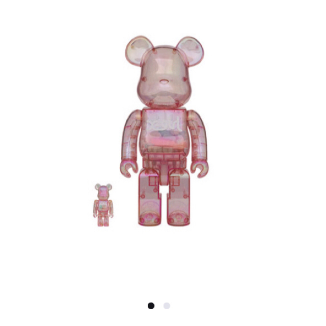 MEDICOM TOY(メディコムトイ)のbearbrick x-girl2020 ベアブリック　エックスガール エンタメ/ホビーのフィギュア(その他)の商品写真