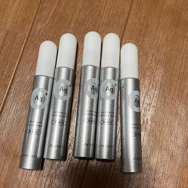 SHISEIDO (資生堂)(シセイドウ)の資生堂 エージープラス Ag+ パウダー スプレー 10g 5本セット 無香性 コスメ/美容のボディケア(制汗/デオドラント剤)の商品写真