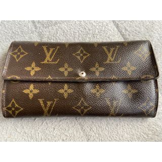 ルイヴィトン(LOUIS VUITTON)の長財布(生地/糸)