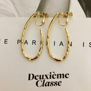 スピックアンドスパン(Spick & Span)の★新品 DEUXIEME CLASSE ドゥーズィエムクラス フープイヤリング(イヤリング)