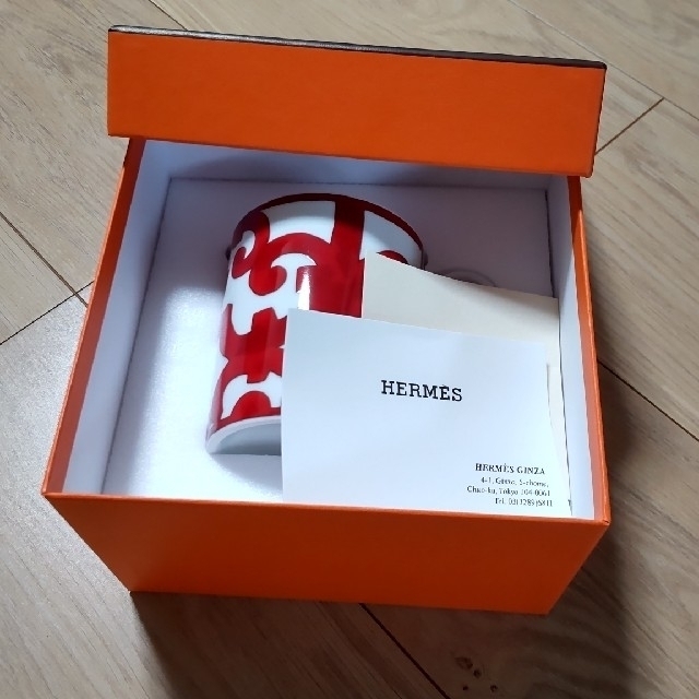 Hermes(エルメス)の【新品・未使用】エルメス マグ ガダルキヴィール インテリア/住まい/日用品のキッチン/食器(グラス/カップ)の商品写真