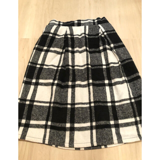 ニッセン(ニッセン)のチェックスカート  レディースのスカート(ひざ丈スカート)の商品写真