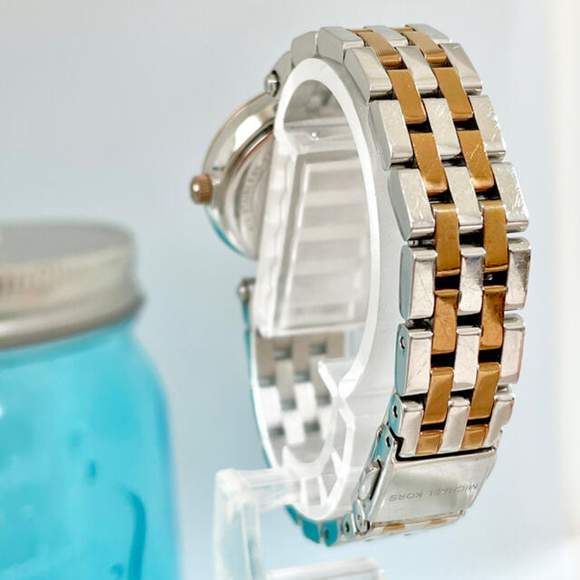 Michael Kors(マイケルコース)の135 マイケルコース時計　レディース腕時　箱付き　シルバー　ピンクゴールド レディースのファッション小物(腕時計)の商品写真