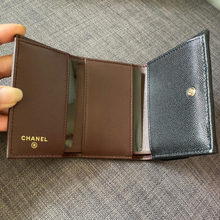 新品未使用 シャネル CHANEL クラッシックナノウォレット  三つ折財布