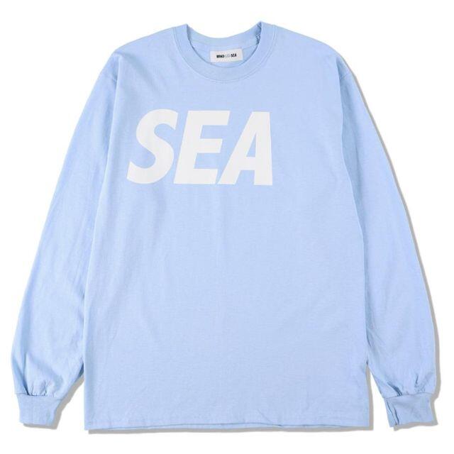 トップスL windandsea SEA L/S T-SHIRT﻿ Sax-White