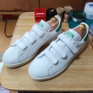 アディダス(adidas)のadidas stan smith 27.0 本革 アディダス スタンスミス(スニーカー)