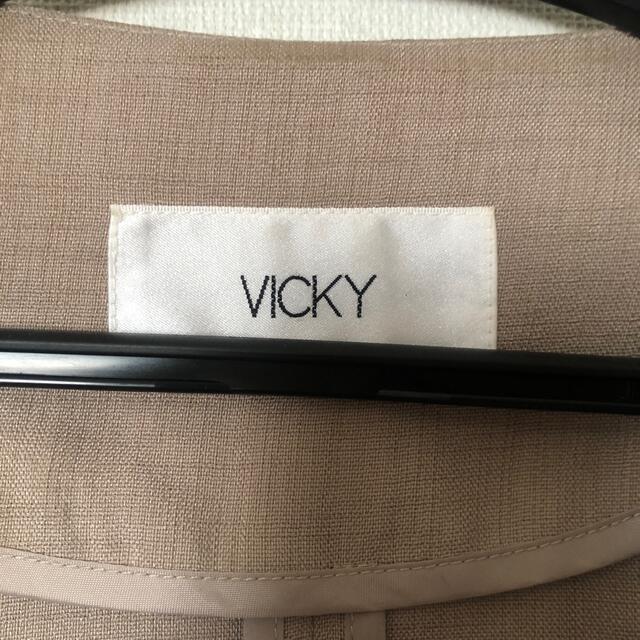 VICKY(ビッキー)のVICKY ジャケット レディースのジャケット/アウター(ノーカラージャケット)の商品写真