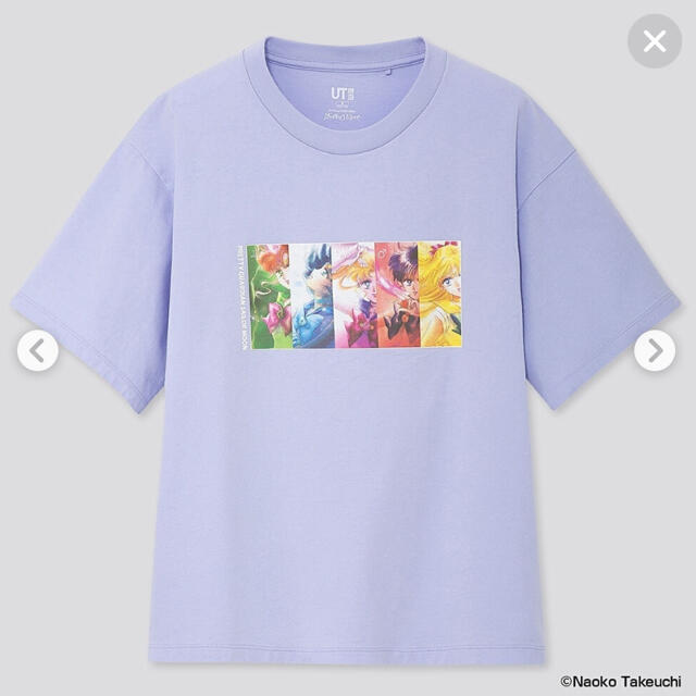 UNIQLO(ユニクロ)のユニクロ　セーラームーン tシャツ レディースのトップス(Tシャツ(半袖/袖なし))の商品写真