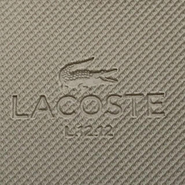 LACOSTE(ラコステ)のラコステ レディース美品  グレー レザー レディースのバッグ(ショルダーバッグ)の商品写真