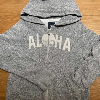 ギャップキッズ(GAP Kids)のGAP kids ALOHA パーカー　グレー　S(ジャケット/上着)