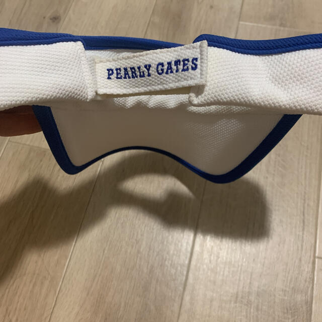 PEARLY GATES(パーリーゲイツ)のパーリーゲイツ  サンバイザー スポーツ/アウトドアのゴルフ(ウエア)の商品写真