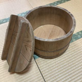 お櫃、昭和レトロ　木製(容器)