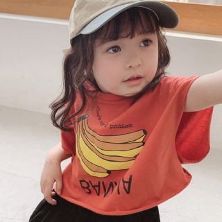 ブリーズ(BREEZE)のフレアバナナTシャツ　80(Tシャツ/カットソー)