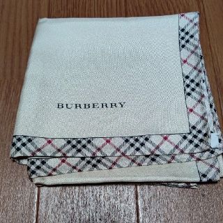 バーバリー(BURBERRY)の新品バーバリーシルク大判ハンカチーフ(ハンカチ)