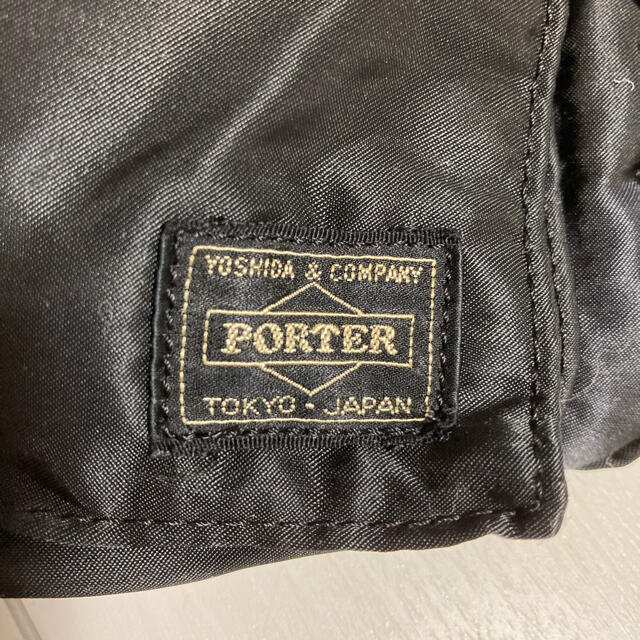 PORTER(ポーター)のPORTER ポーター タンカー　ショルダーバッグ　黒　ショルダーストラップ付 メンズのバッグ(ショルダーバッグ)の商品写真